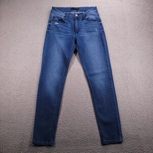 KANCAN Jeans Size 9/28 Skinny Mid Rise Medium Wash Stretch Denim
